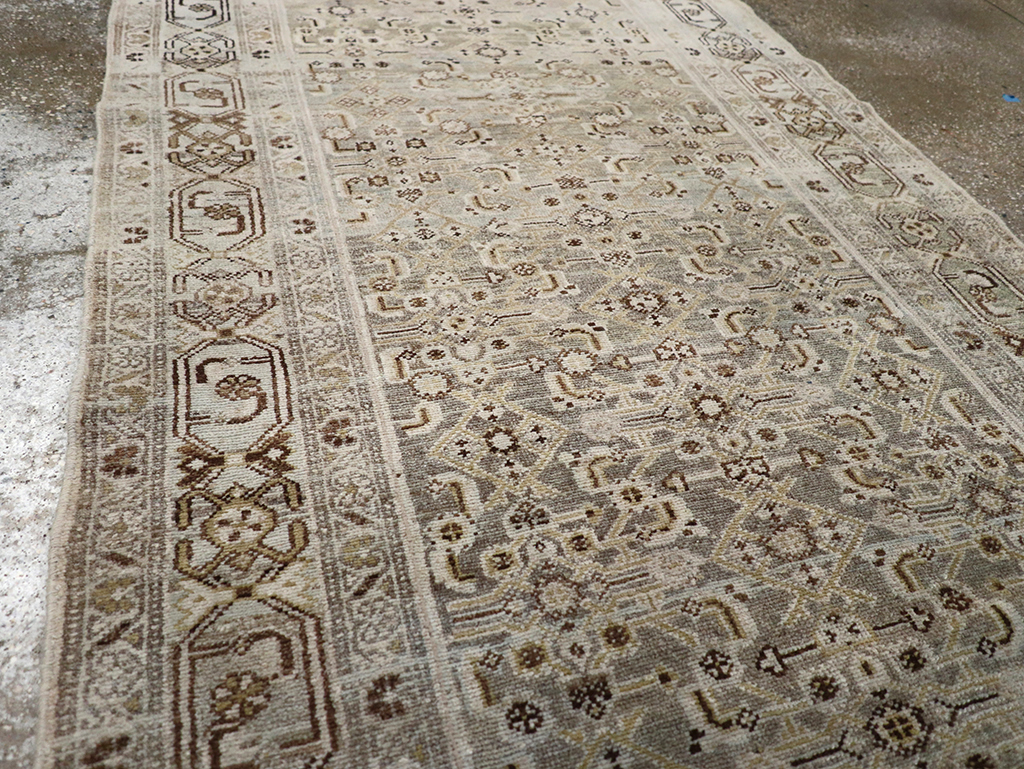 Vintage Persian Malayer Runner, No.22146 - Gsblank
