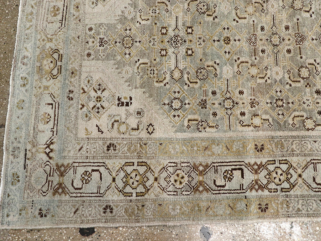 Vintage Persian Malayer Runner, No.22146 - Gsblank