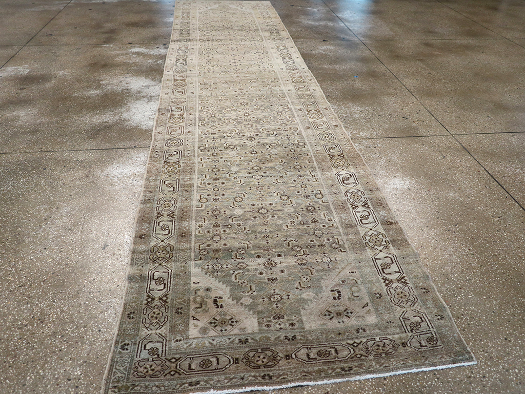 Vintage Persian Malayer Runner, No.22146 - Gsblank