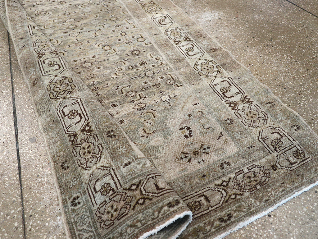 Vintage Persian Malayer Runner, No.22146 - Gsblank