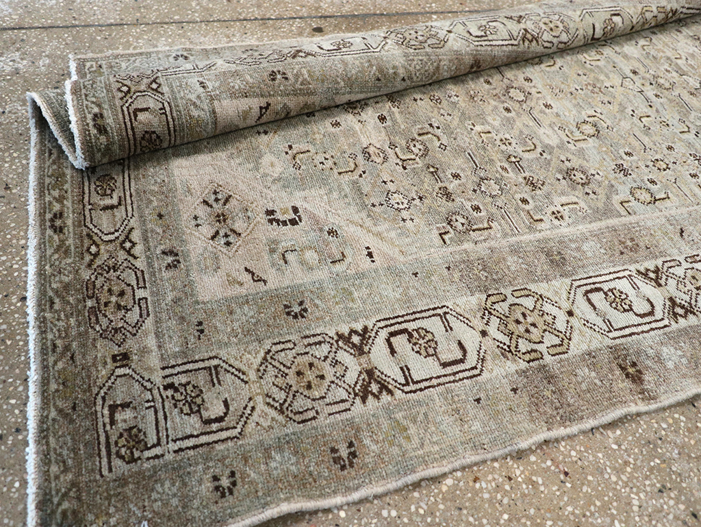 Vintage Persian Malayer Runner, No.22146 - Gsblank