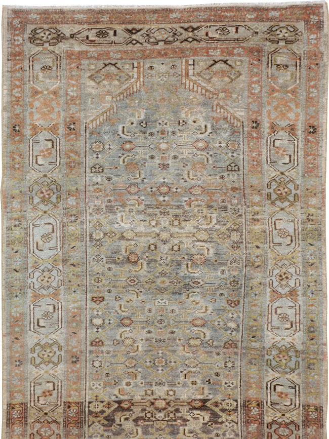 Vintage Persian Malayer Runner, No.22147 - Gsblank