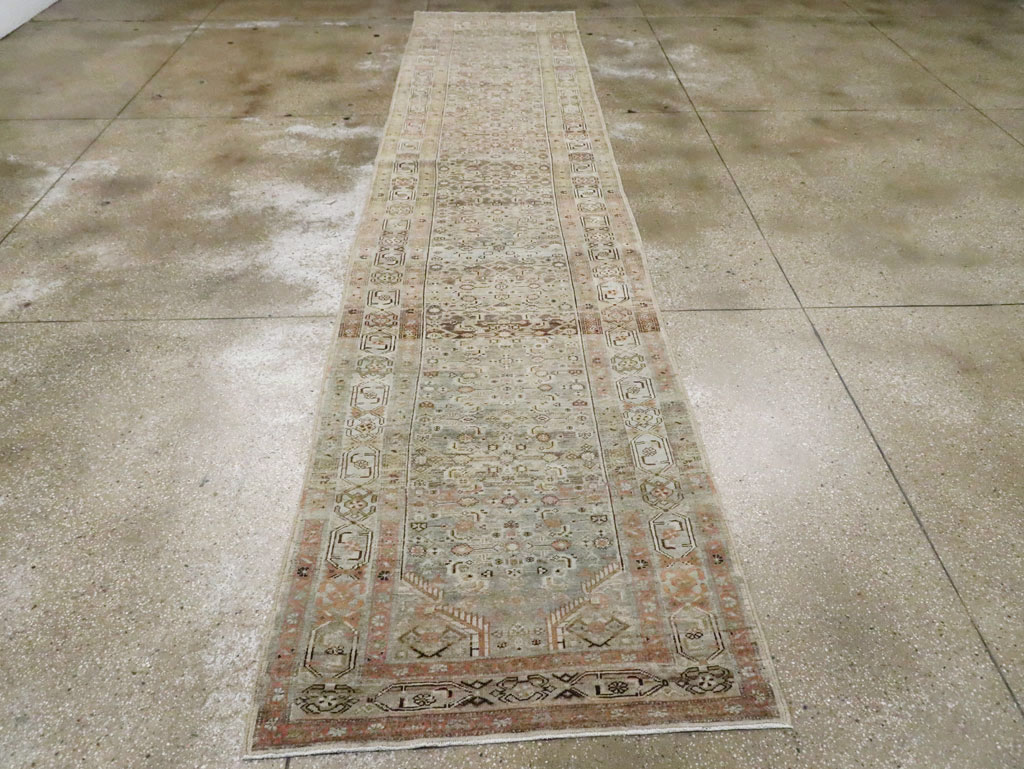 Vintage Persian Malayer Runner, No.22147 - Gsblank