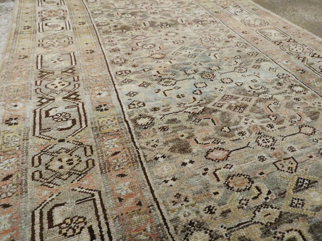 Vintage Persian Malayer Runner, No.22147 - Gsblank
