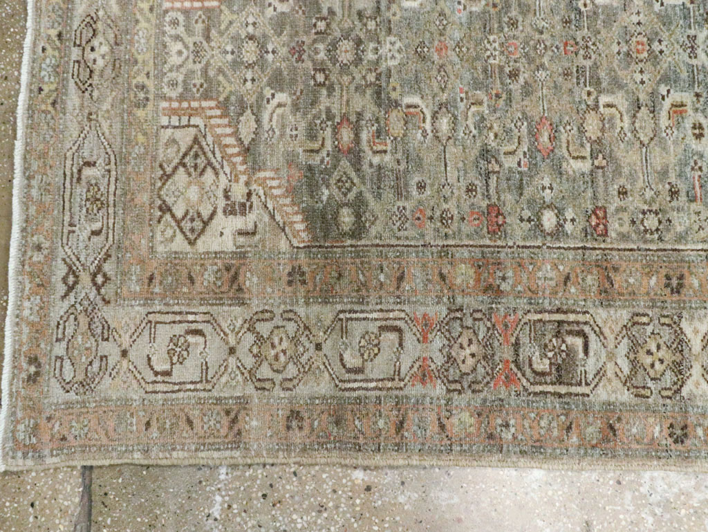 Vintage Persian Malayer Runner, No.22147 - Gsblank