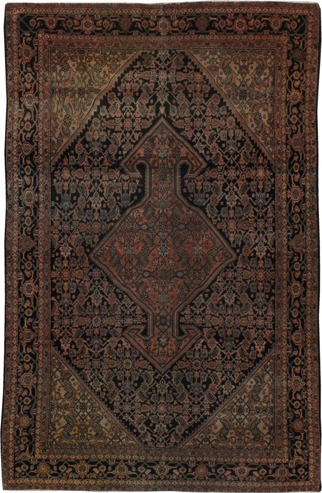 Antique Persian Sarouk Fereghan Rug, No.22157 - Gsblank