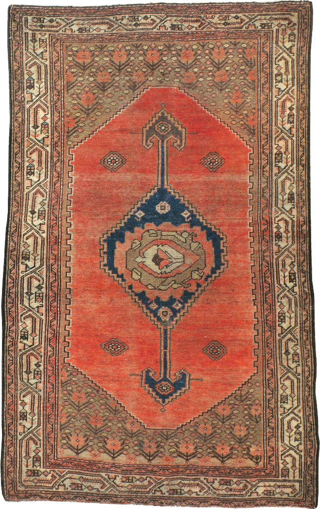 Antique Persian Kurdish Rug, No.22162 - Gsblank