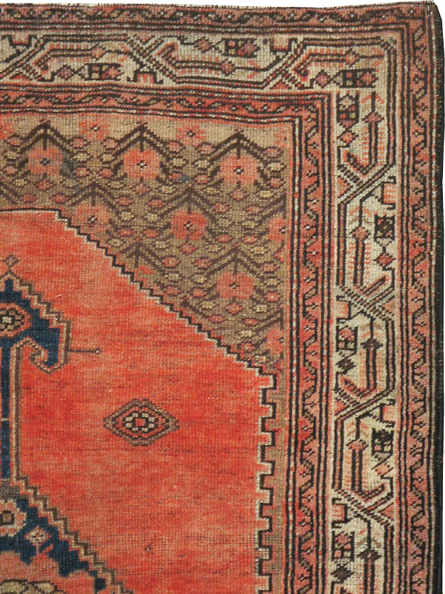 Antique Persian Kurdish Rug, No.22162 - Gsblank