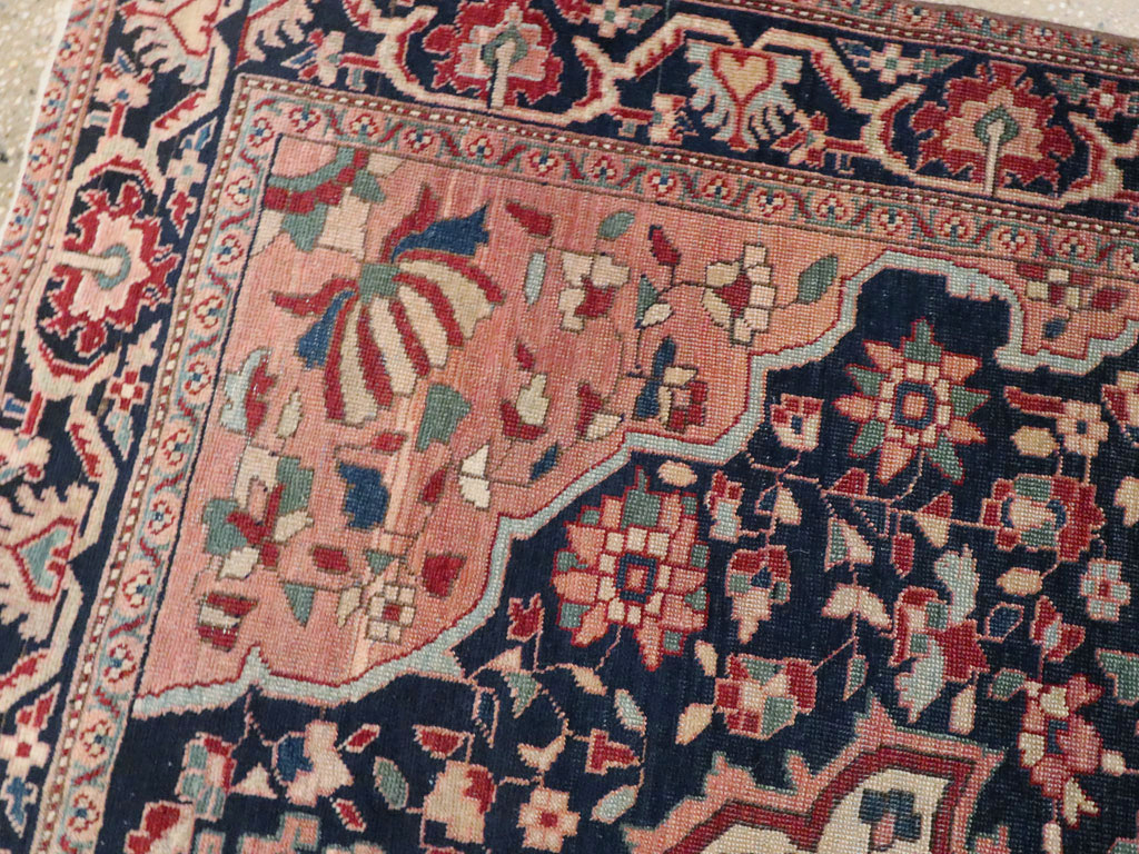 Antique Persian Sarouk Fereghan Rug, No.22163 - Gsblank