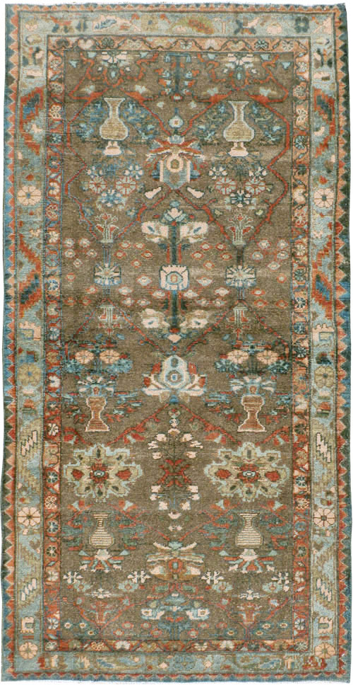 Vintage Persian Malayer Rug, No.22174 - Gsblank