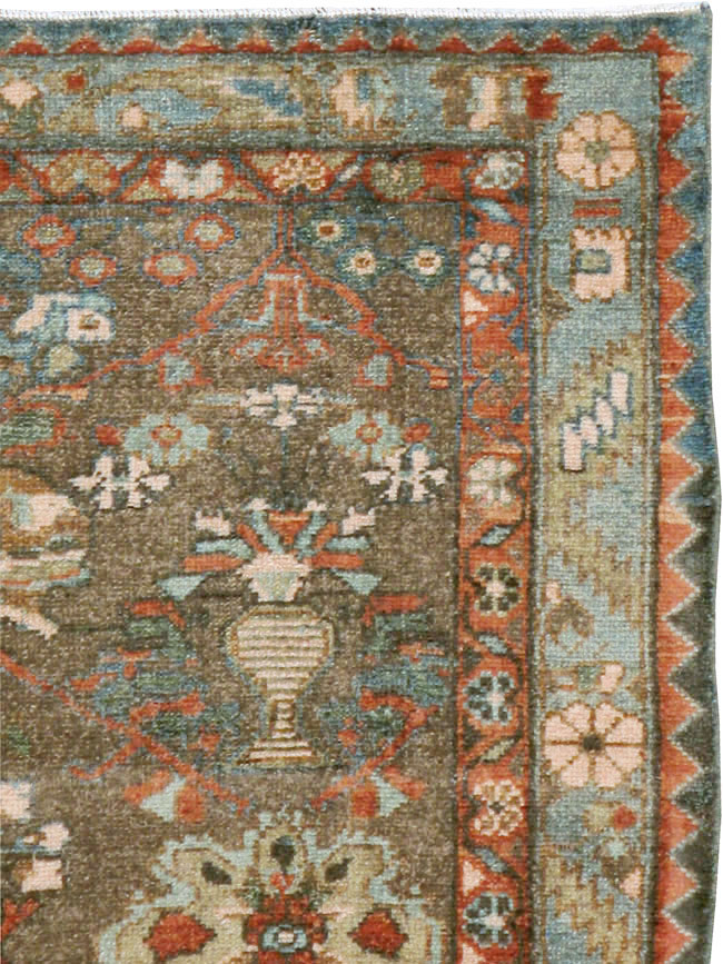 Vintage Persian Malayer Rug, No.22174 - Gsblank