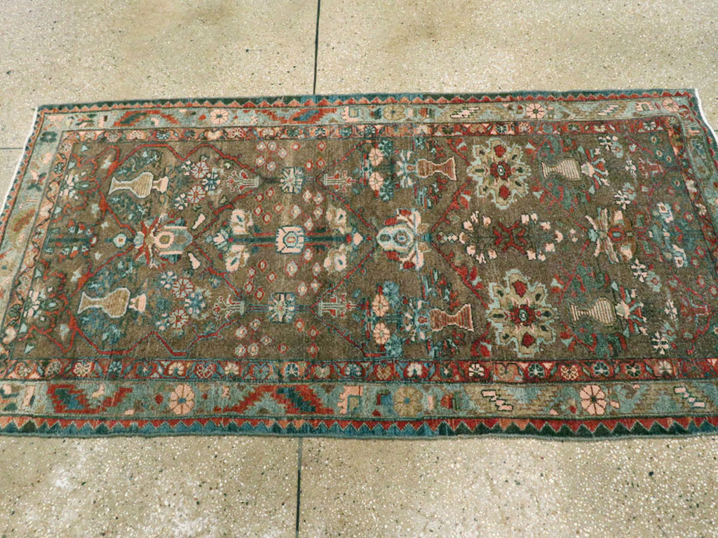 Vintage Persian Malayer Rug, No.22174 - Gsblank