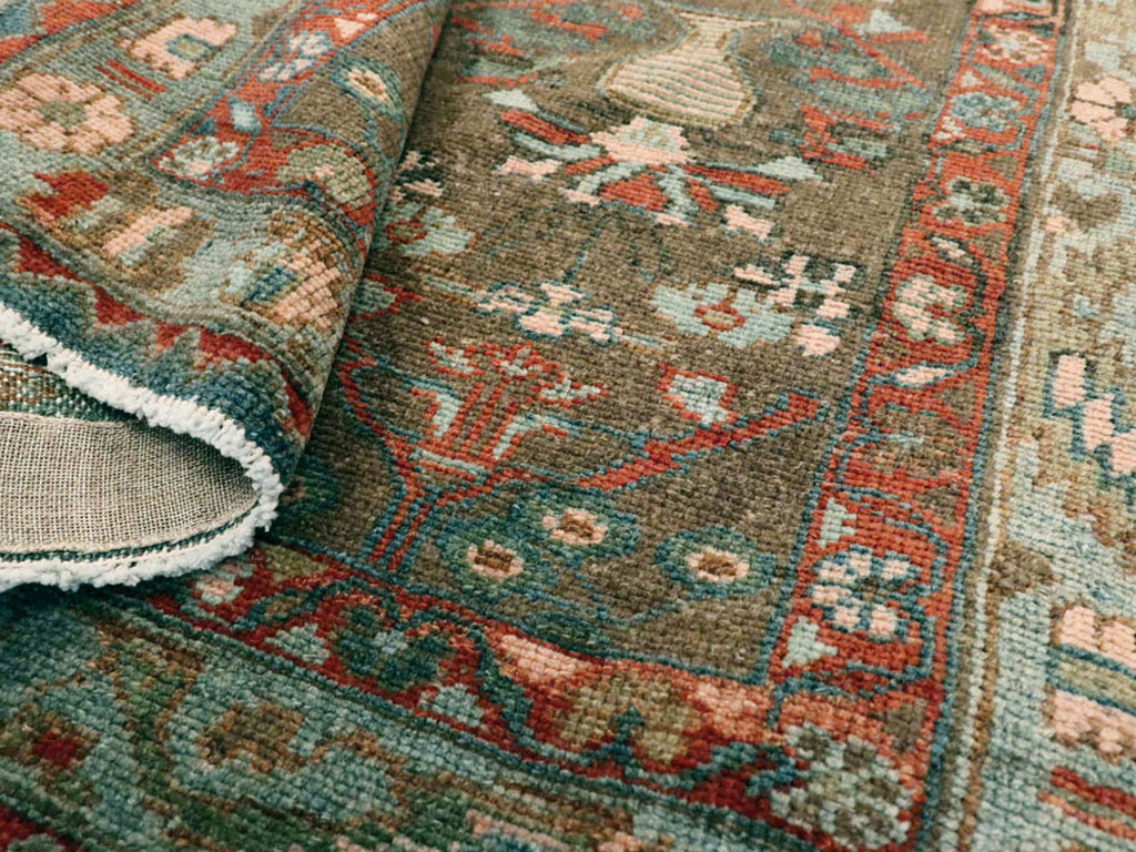 Vintage Persian Malayer Rug, No.22174 - Gsblank