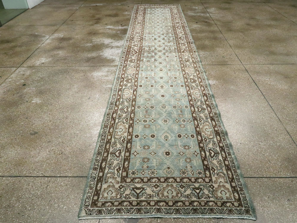 Vintage Persian Malayer Runner, No.22177 - Gsblank