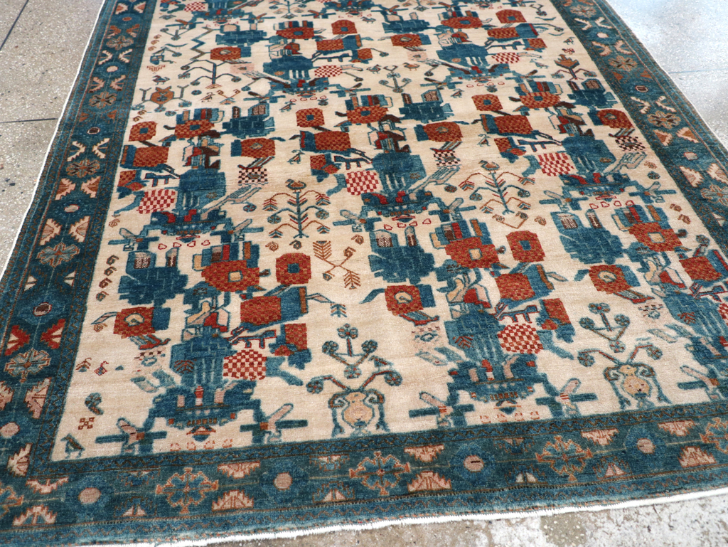 Vintage Persian Afshar Rug, No.22183 - Gsblank
