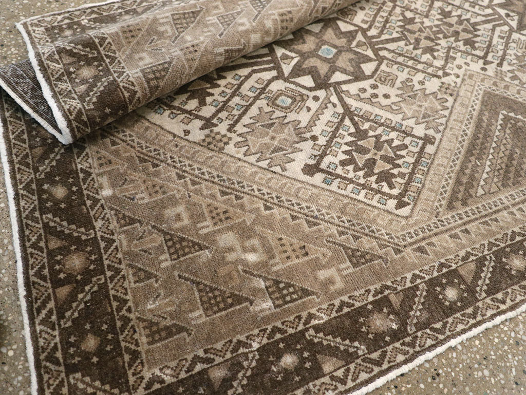 Vintage Persian Afshar Rug, No.22184 - Gsblank