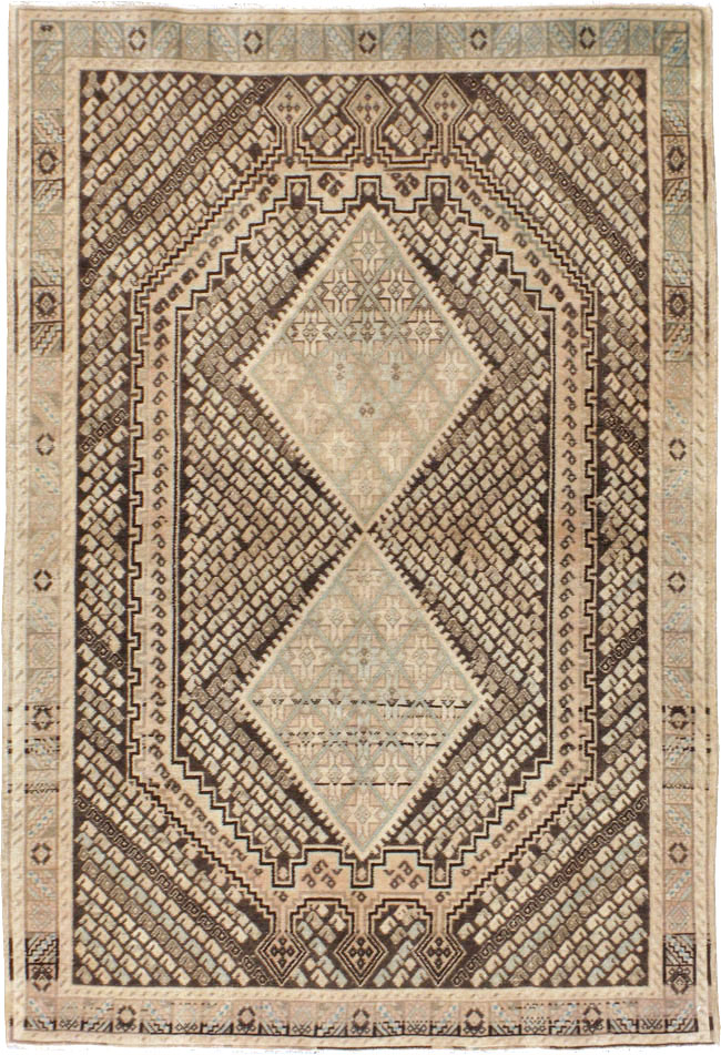Vintage Persian Afshar Rug, No.22189 - Gsblank