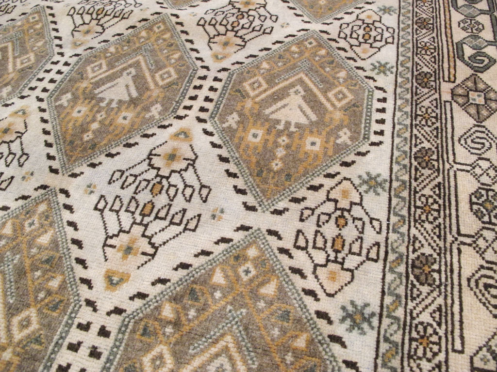 Vintage Persian Afshar Rug, No.22190 - Gsblank