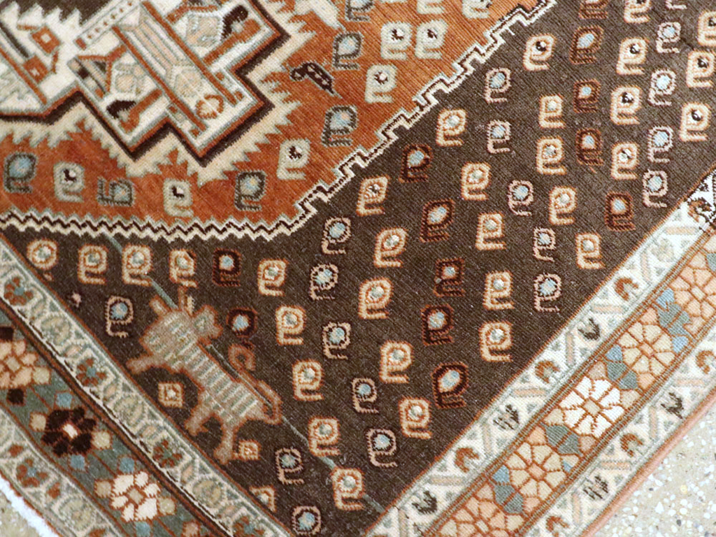 Vintage Persian Afshar Rug, No.22191 - Gsblank