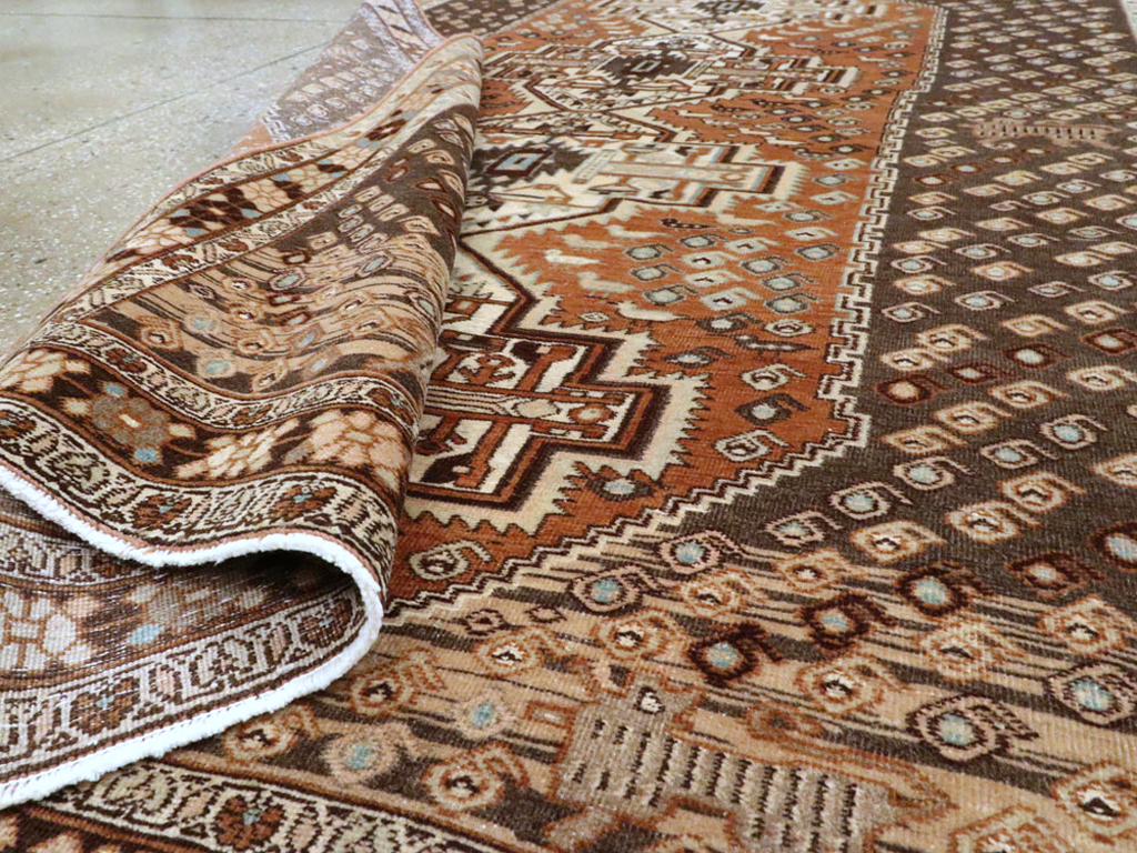 Vintage Persian Afshar Rug, No.22191 - Gsblank