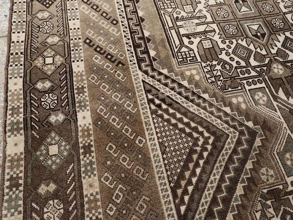 Vintage Persian Afshar Rug, No.22192 - Gsblank