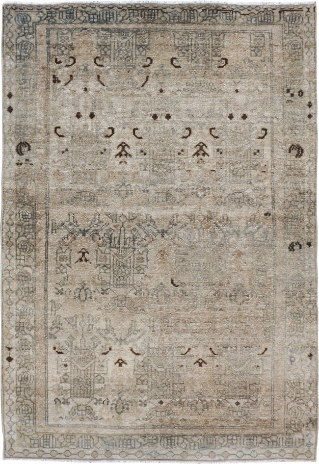 Vintage Persian Malayer Rug, No.22195 - Gsblank