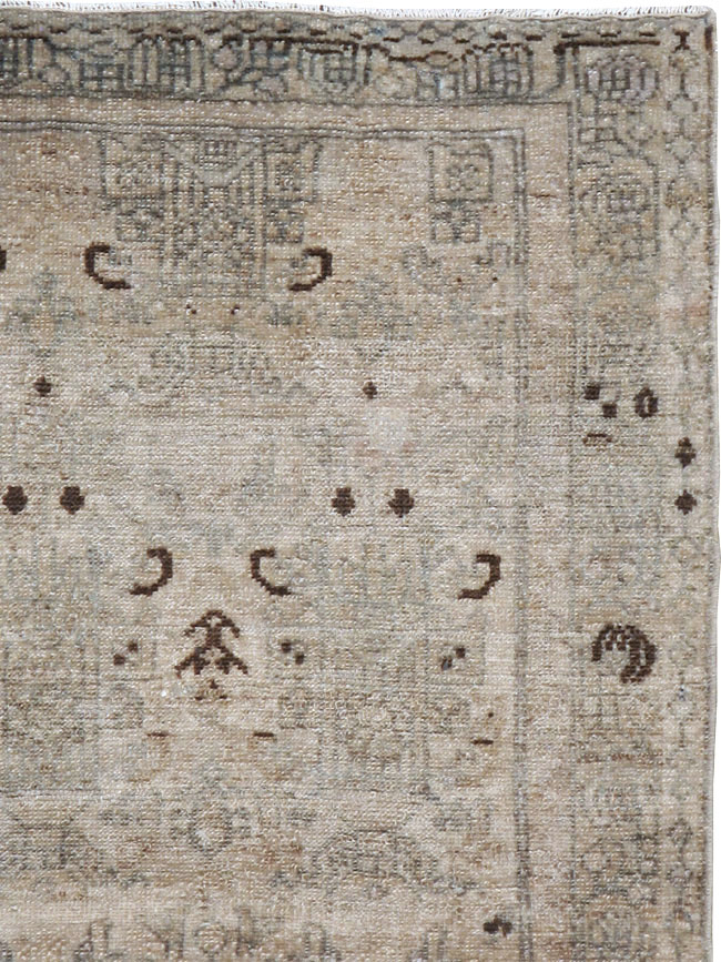Vintage Persian Malayer Rug, No.22195 - Gsblank