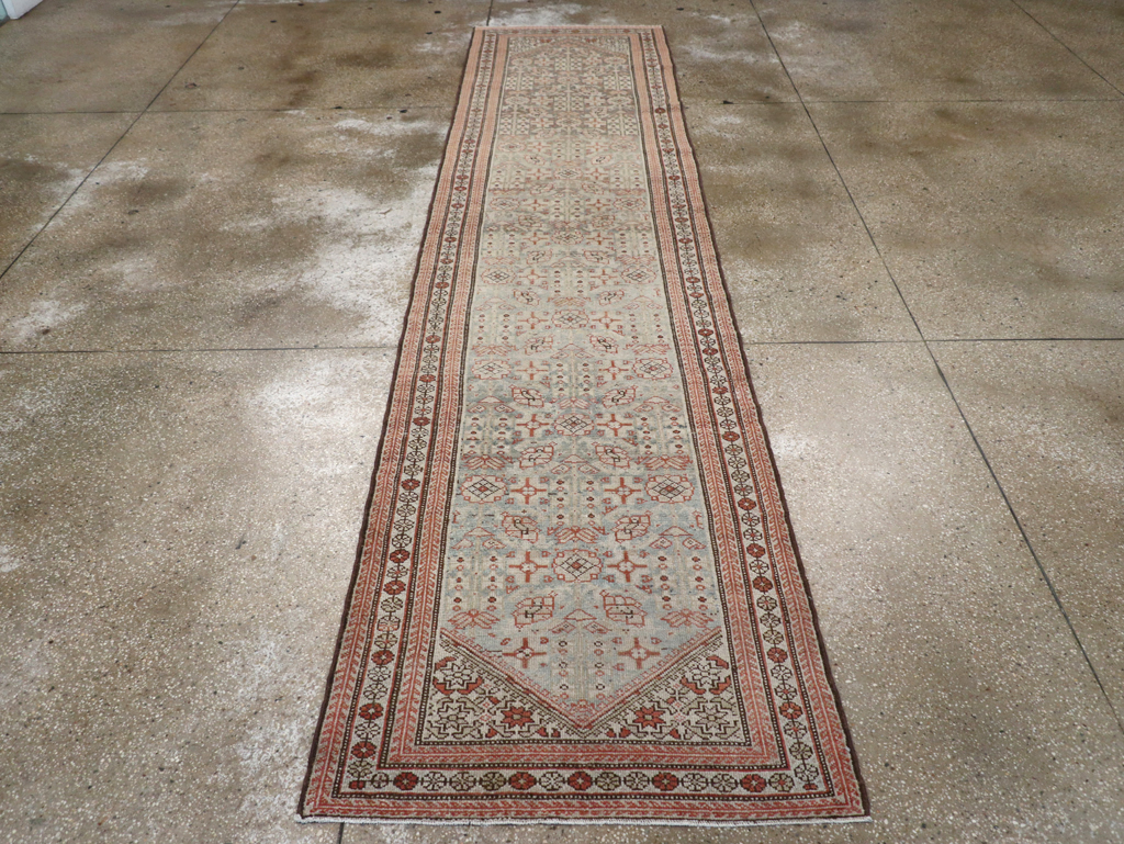 Vintage Persian Malayer Runner, No.22197 - Gsblank