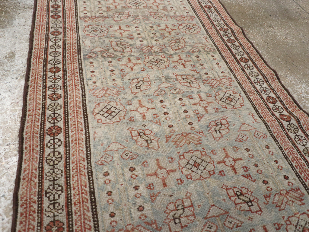 Vintage Persian Malayer Runner, No.22197 - Gsblank