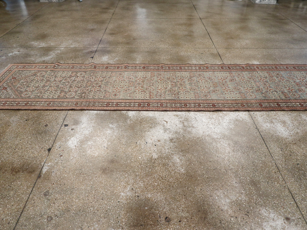 Vintage Persian Malayer Runner, No.22197 - Gsblank