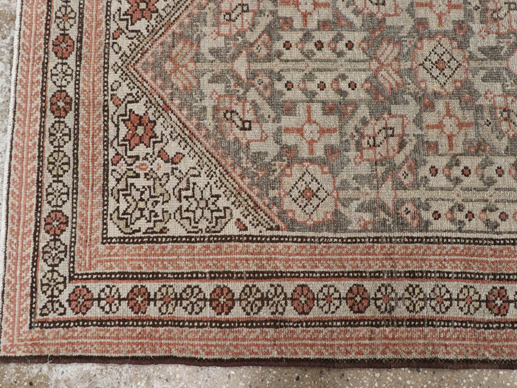 Vintage Persian Malayer Runner, No.22197 - Gsblank