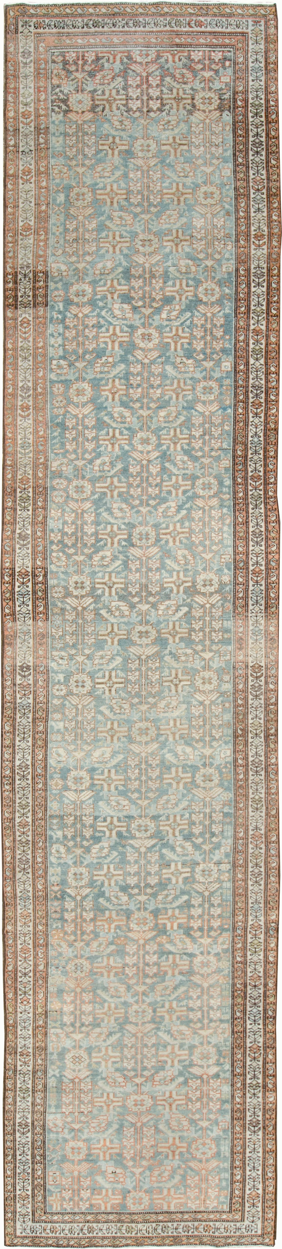 Vintage Persian Malayer Runner (Pair: 1 of 2), No.22198 - Gsblank