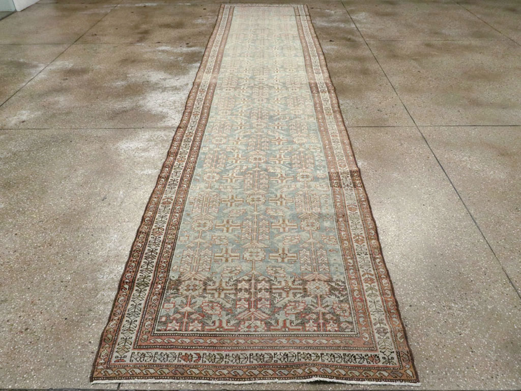 Vintage Persian Malayer Runner (Pair: 1 of 2), No.22198 - Gsblank