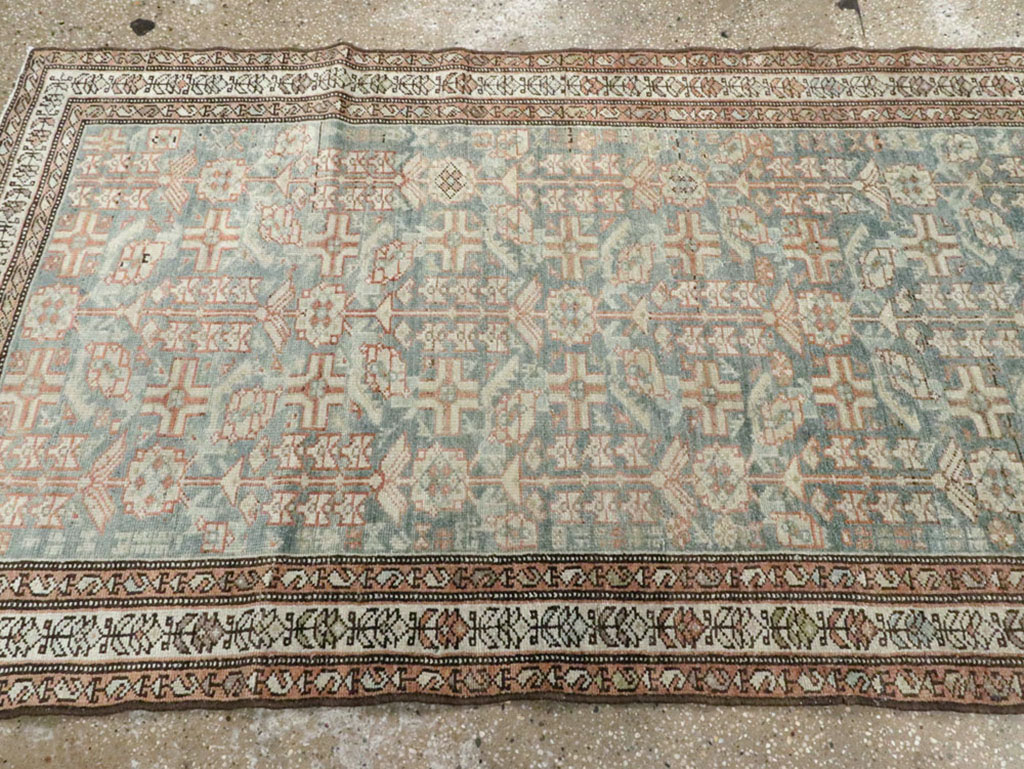Vintage Persian Malayer Runner (Pair: 1 of 2), No.22198 - Gsblank