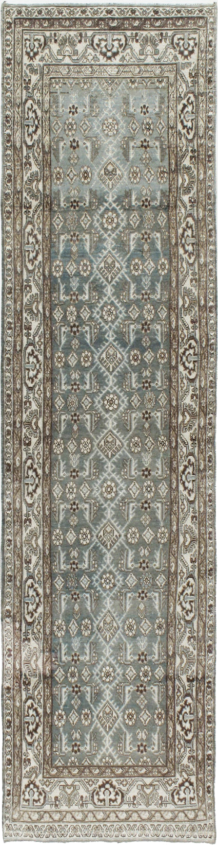 Vintage Persian Malayer Runner, No.22200 - Gsblank