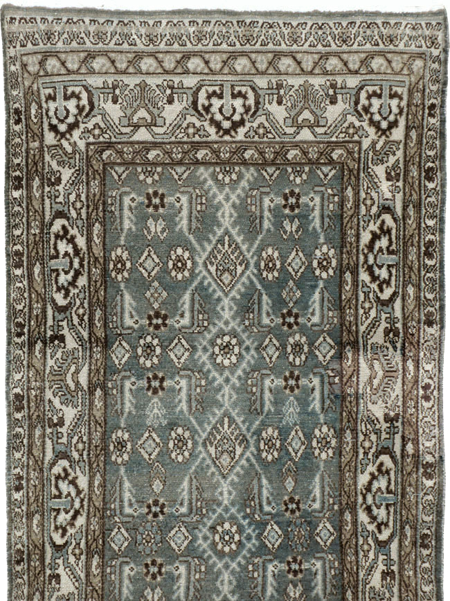 Vintage Persian Malayer Runner, No.22200 - Gsblank