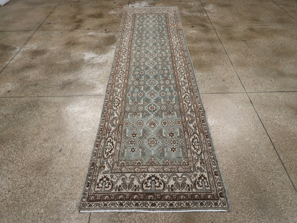 Vintage Persian Malayer Runner, No.22200 - Gsblank