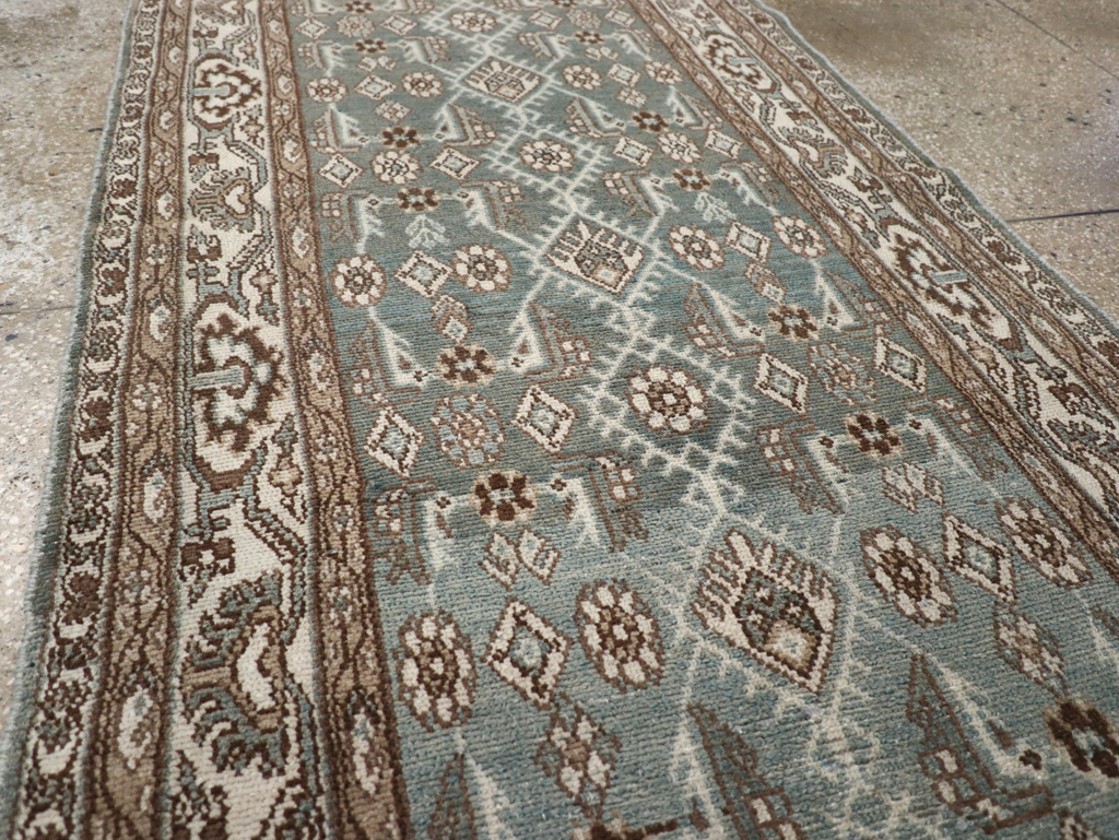 Vintage Persian Malayer Runner, No.22200 - Gsblank