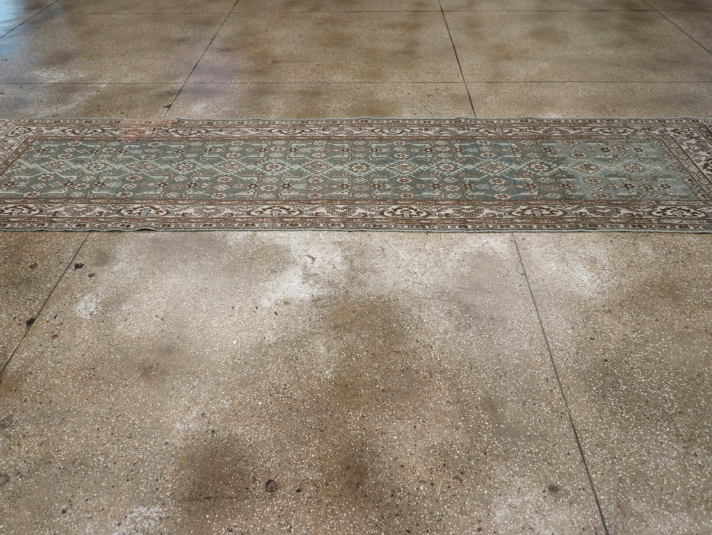 Vintage Persian Malayer Runner, No.22200 - Gsblank