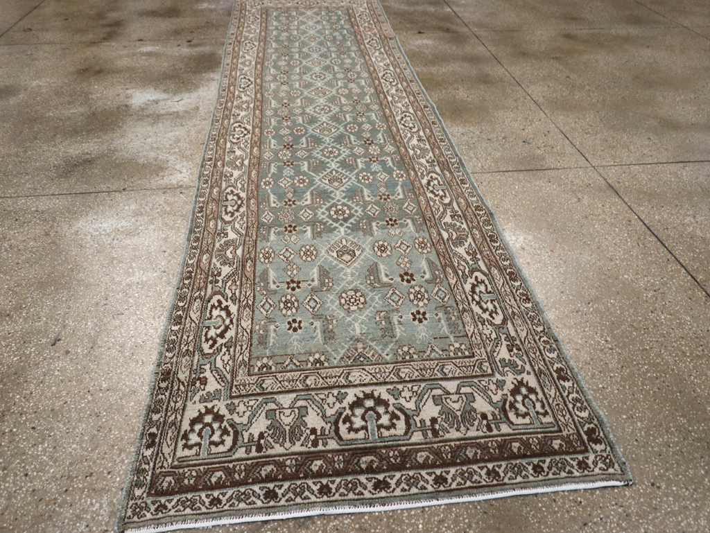 Vintage Persian Malayer Runner, No.22200 - Gsblank