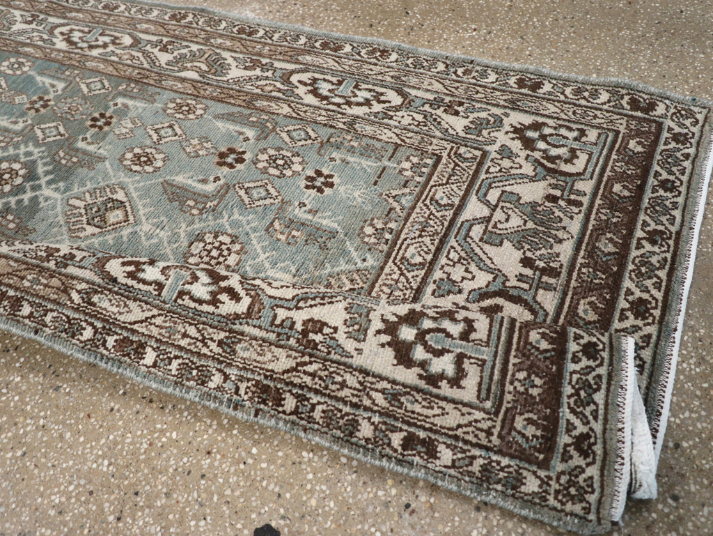 Vintage Persian Malayer Runner, No.22200 - Gsblank