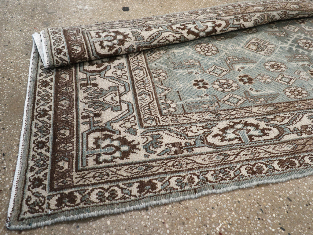 Vintage Persian Malayer Runner, No.22200 - Gsblank