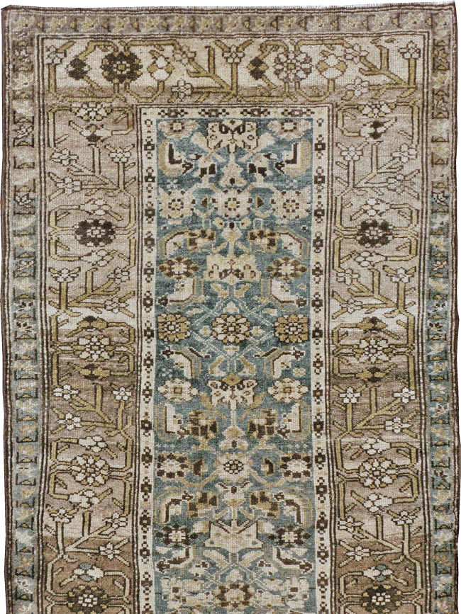 Vintage Persian Malayer Runner, No.22202 - Gsblank