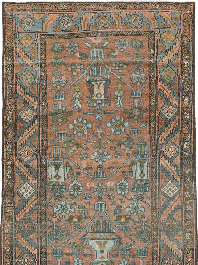 Antique Persian Kurdish Runner, No.22205 - Gsblank