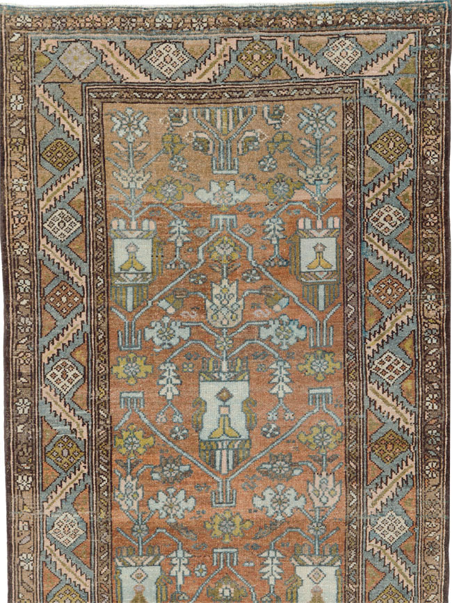 Antique Persian Kurdish Runner, No.22205 - Gsblank