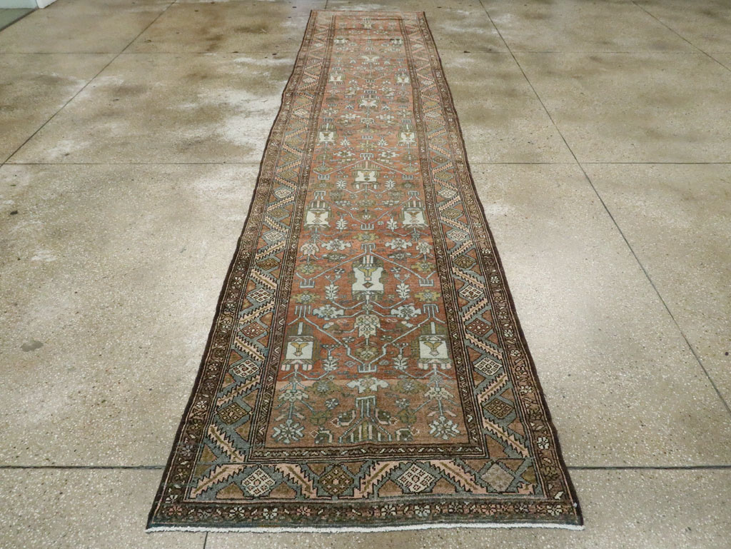 Antique Persian Kurdish Runner, No.22205 - Gsblank