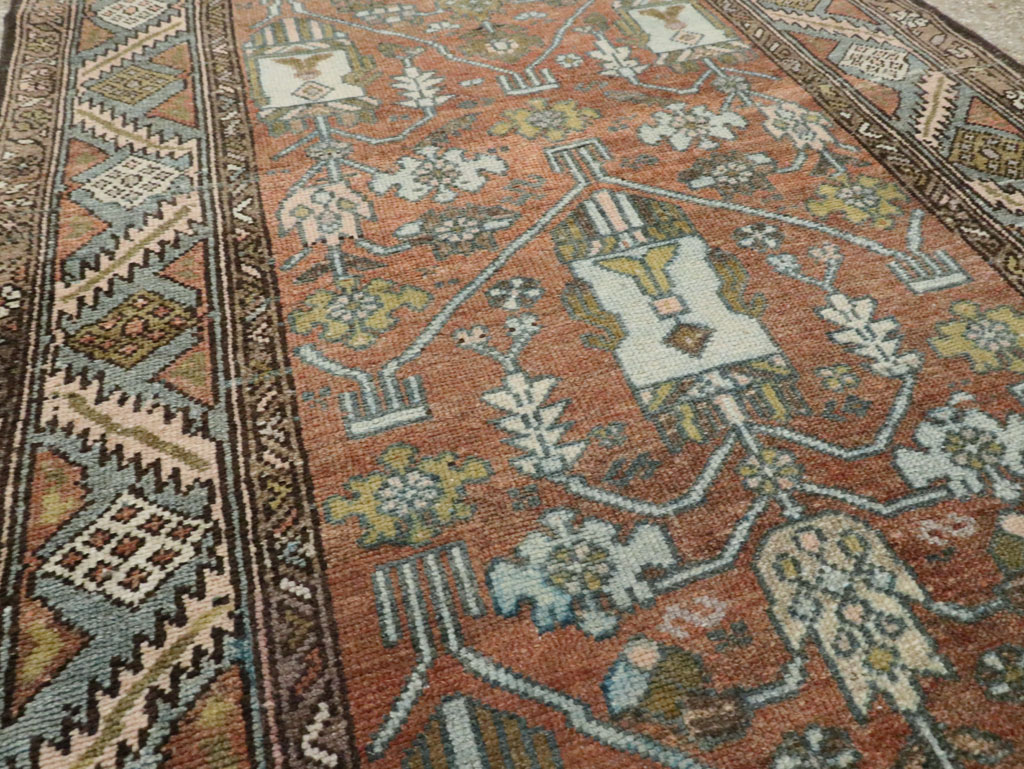 Antique Persian Kurdish Runner, No.22205 - Gsblank