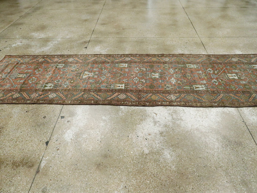 Antique Persian Kurdish Runner, No.22205 - Gsblank