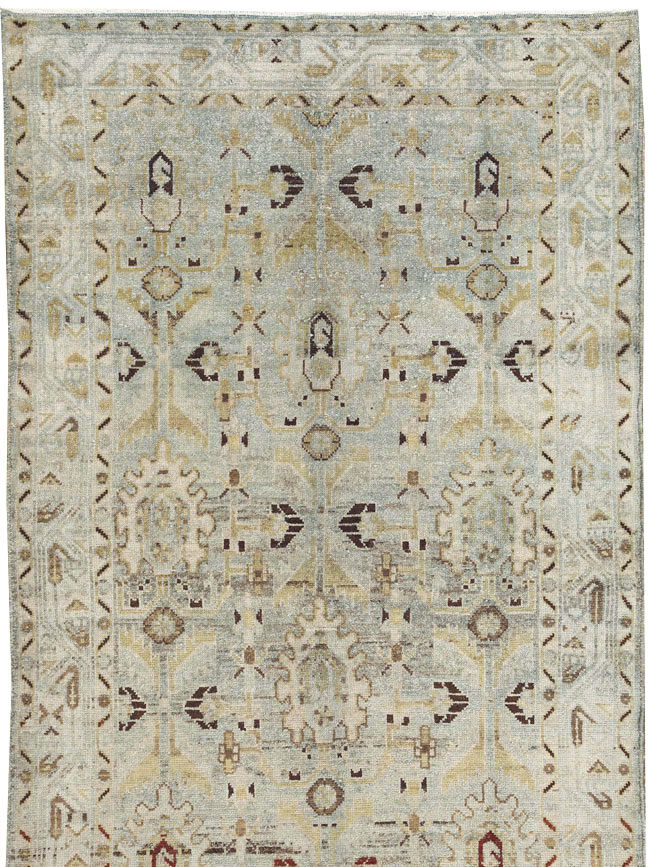 Vintage Persian Malayer Runner, No.22208 - Gsblank