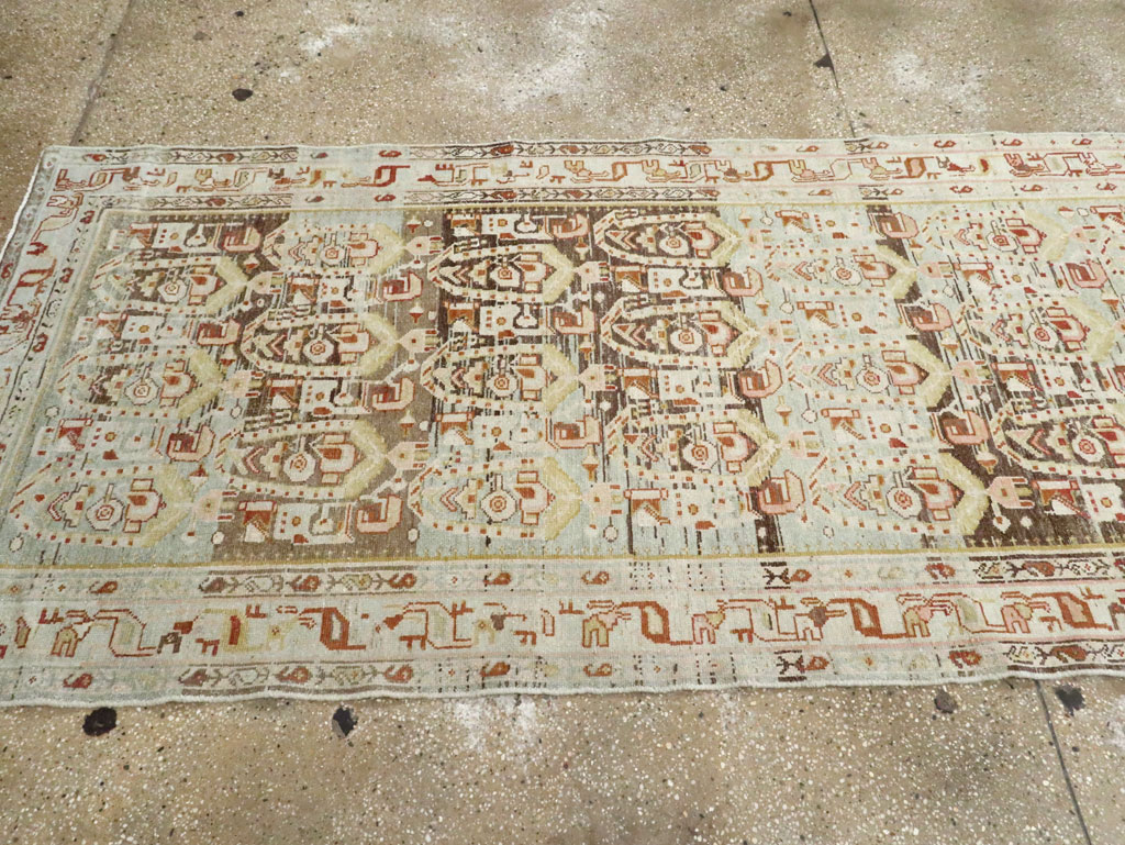 Antique Persian Malayer Runner, No.22210 - Gsblank